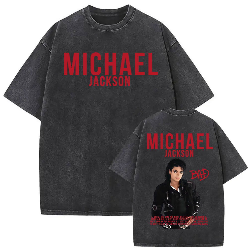 Vintage Fashion Eras - Kaos Vintage King of Pop Michael