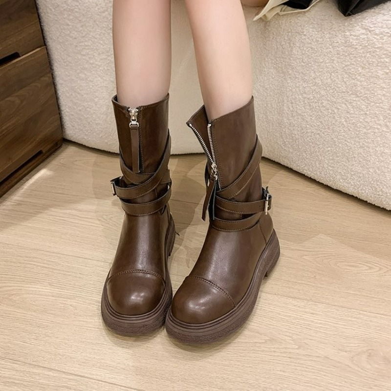 Vintage Fashion In 2026 - Sepatu Bot Panjang Wanita Model Knight