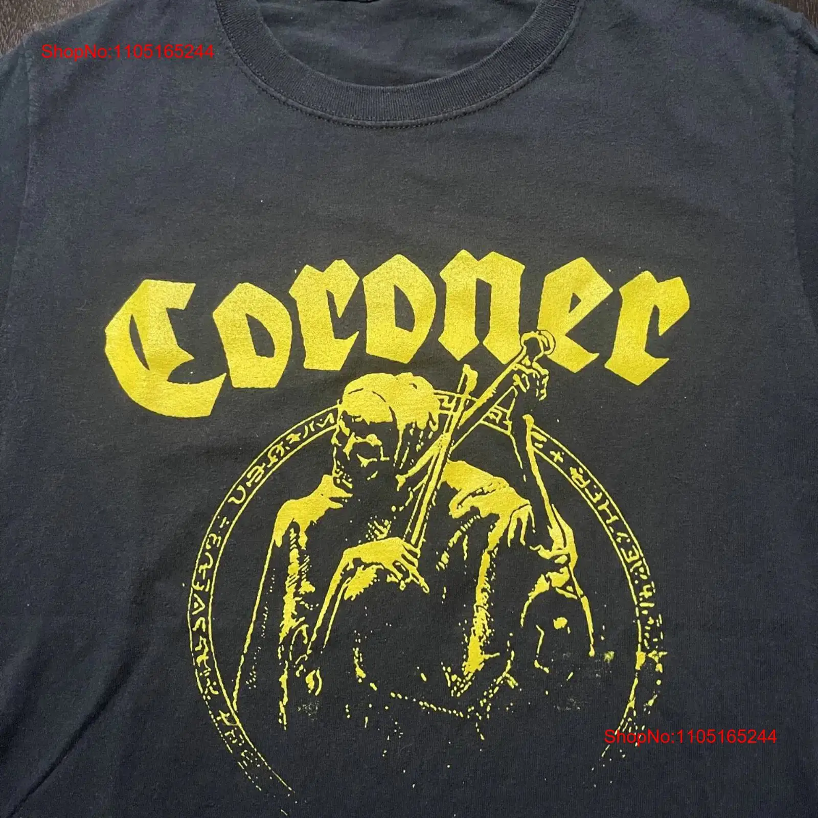 Vintage Flannel Shirt - Kaos Vintage Coroner Punishment for Decadence