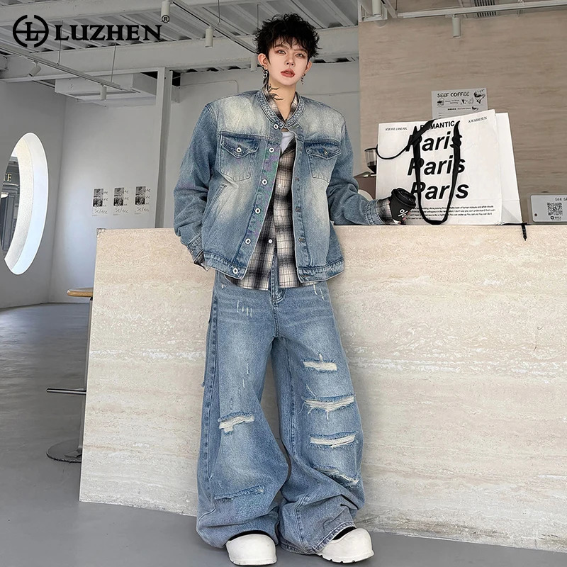 Vintage Fashion In 2026 - LUZHEN 2026 Setelan Dua Potong Denim