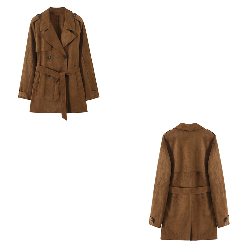 Vintage Fashion Old Money - Mantel Panjang Model Slim untuk Wanita