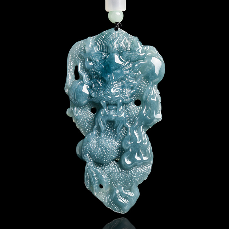 Vintage Fashion Accessories - Kalung Liontin Naga Giok Myanmar Jimat