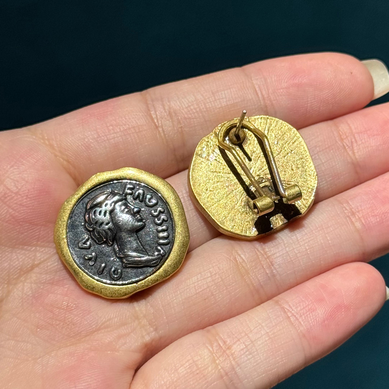 Anting Koin Kuno Vintage untuk - Vintage Fashion Old Money ulasan dan harga