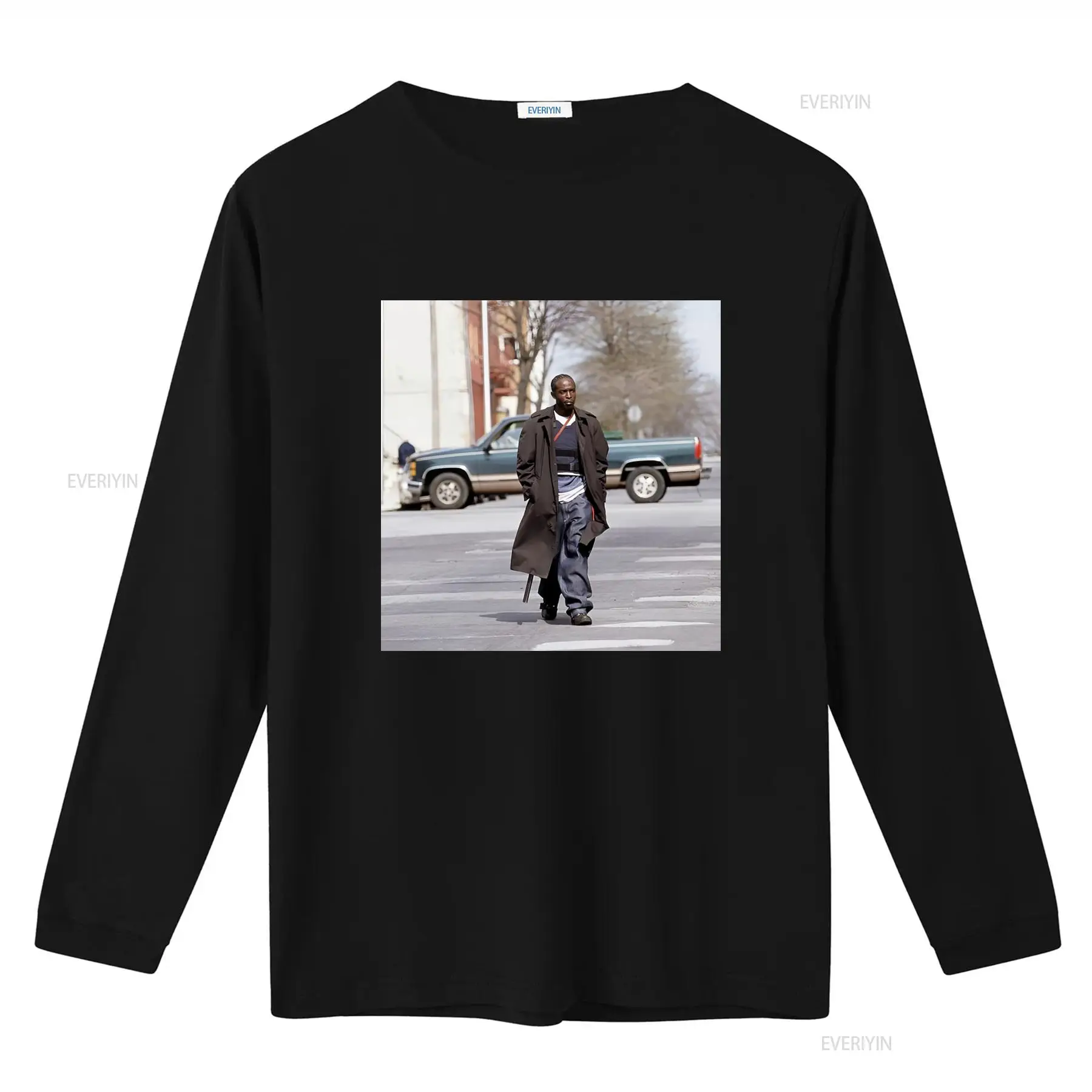 Kaos The Wire Omar Katun, Teri - Vintage Fashion Tv ulasan dan harga