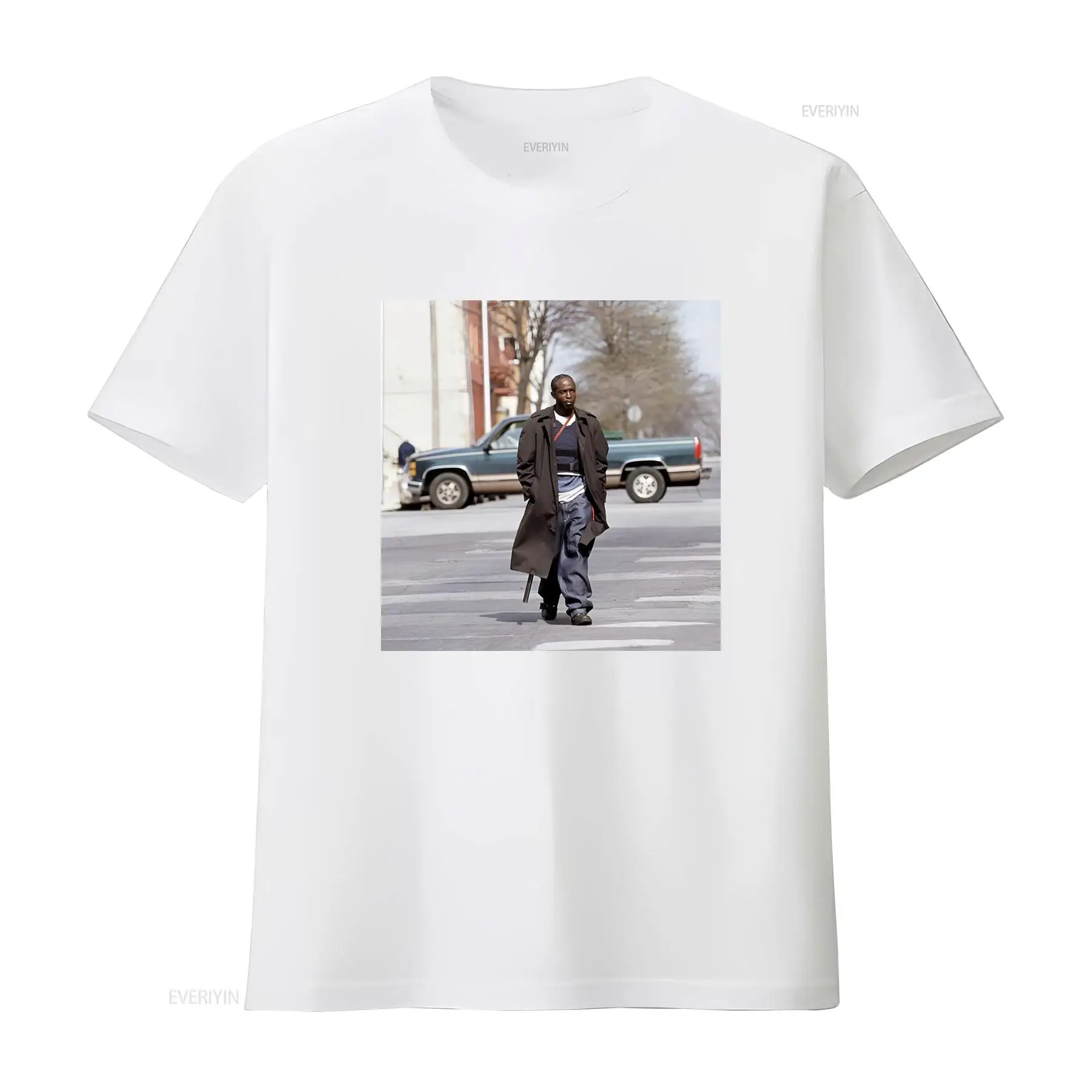 Kaos The Wire Omar Katun, Teri - Vintage Fashion Tv ulasan dan harga