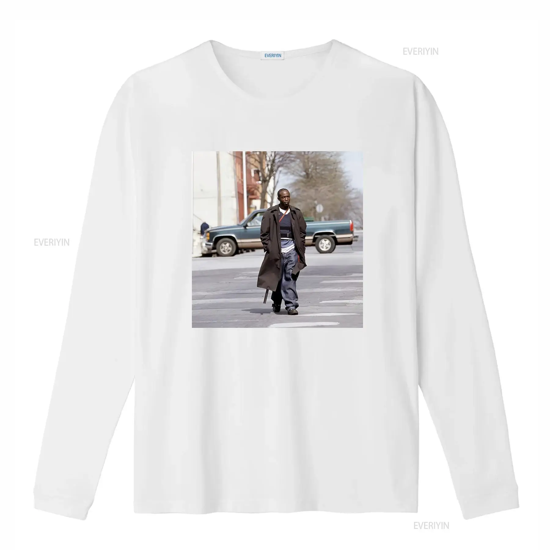 Kaos The Wire Omar Katun, Teri - Vintage Fashion Tv ulasan dan harga