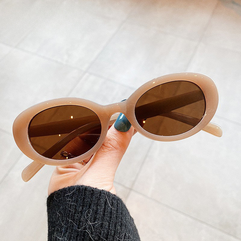 Kacamata Hitam Oval Kecil Vint - Vintage Outdoor Fashion ulasan dan harga