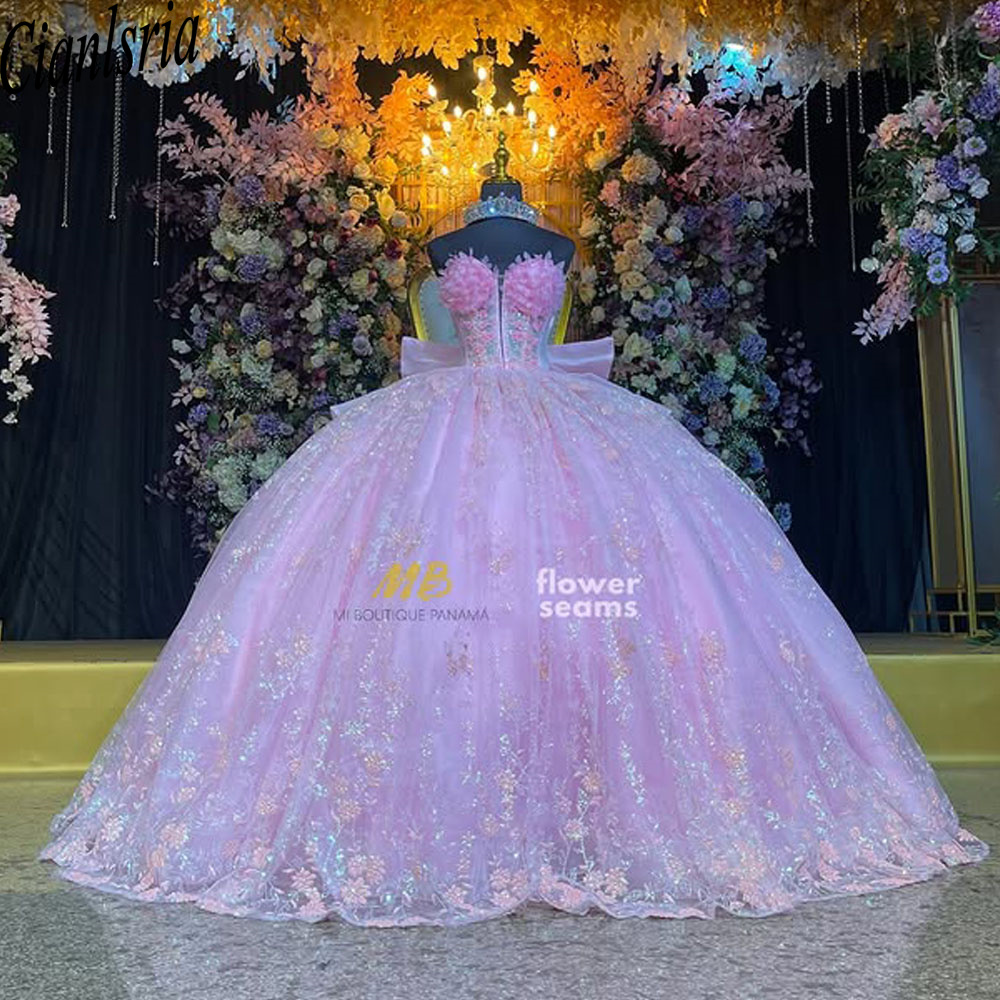 Gaun Quinceanera Putri Pink, M - Vintage Fashion Eras ulasan dan harga