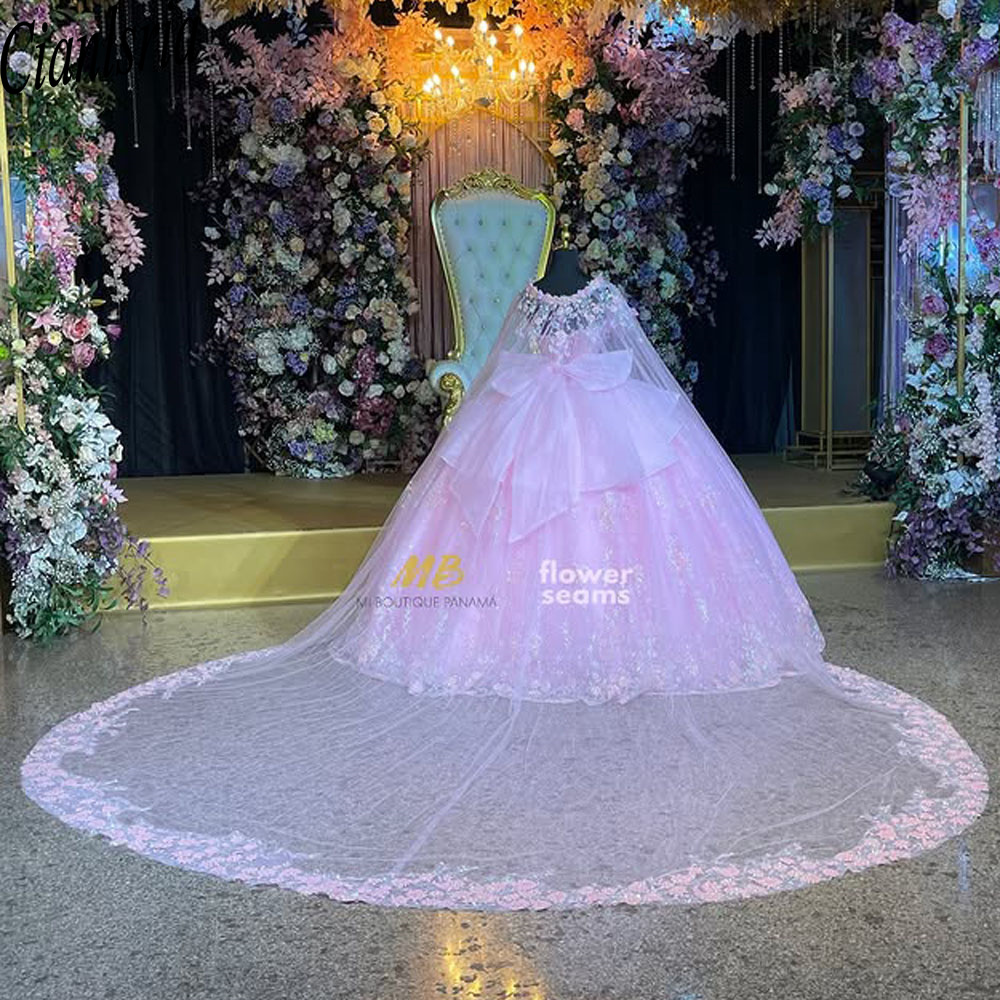 Gaun Quinceanera Putri Pink, M - Vintage Fashion Eras ulasan dan harga