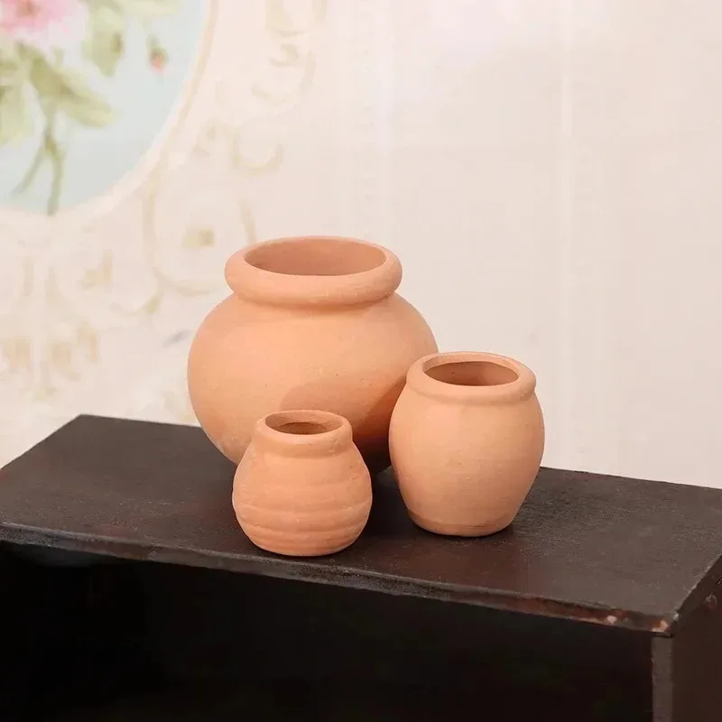 1 Buah Miniatur Toples Tanah L - Vintage Fashion Ornaments ulasan dan harga
