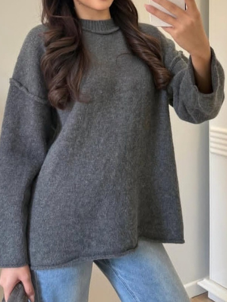 Sweater Wanita Vintage Lengan  - Vintage Fashion Old Money ulasan dan harga