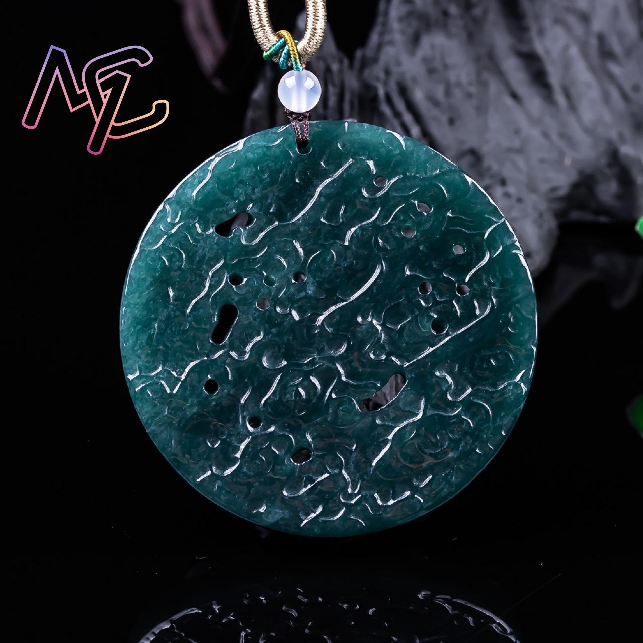 Kalung Liontin Naga Giok Myanm - Vintage Fashion Accessories ulasan dan harga