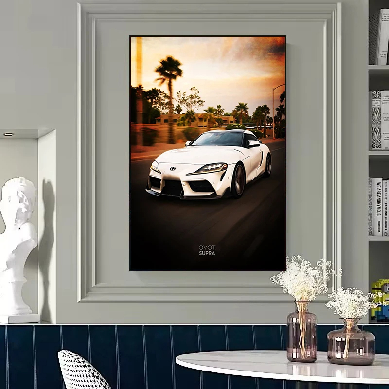 Lukisan Kanvas Poster Pemandan - Vintage Fashion Prints For Wall ulasan dan harga