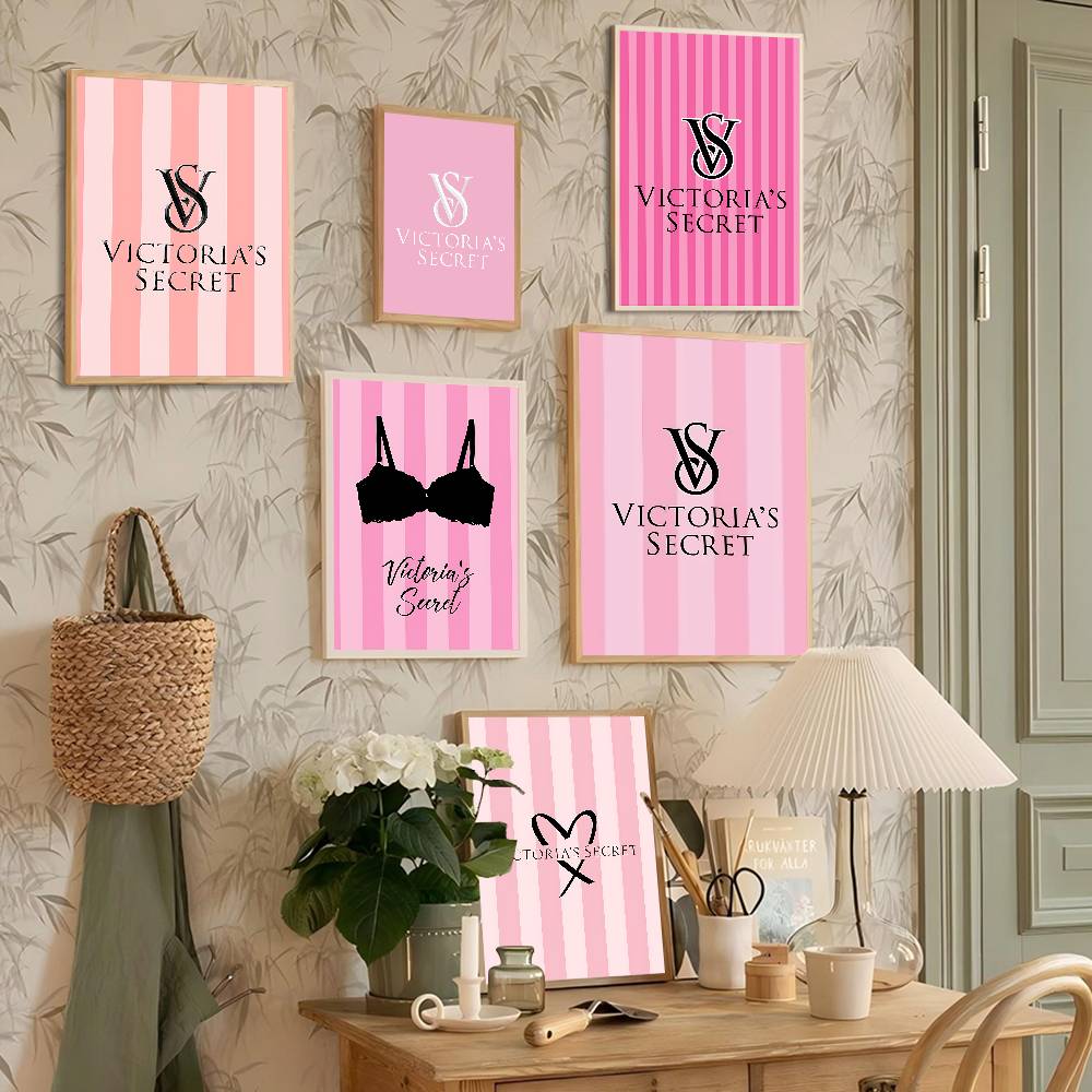V-Victorias-Fashion-S-Secret P - Vintage Fashion Prints For Wall ulasan dan harga