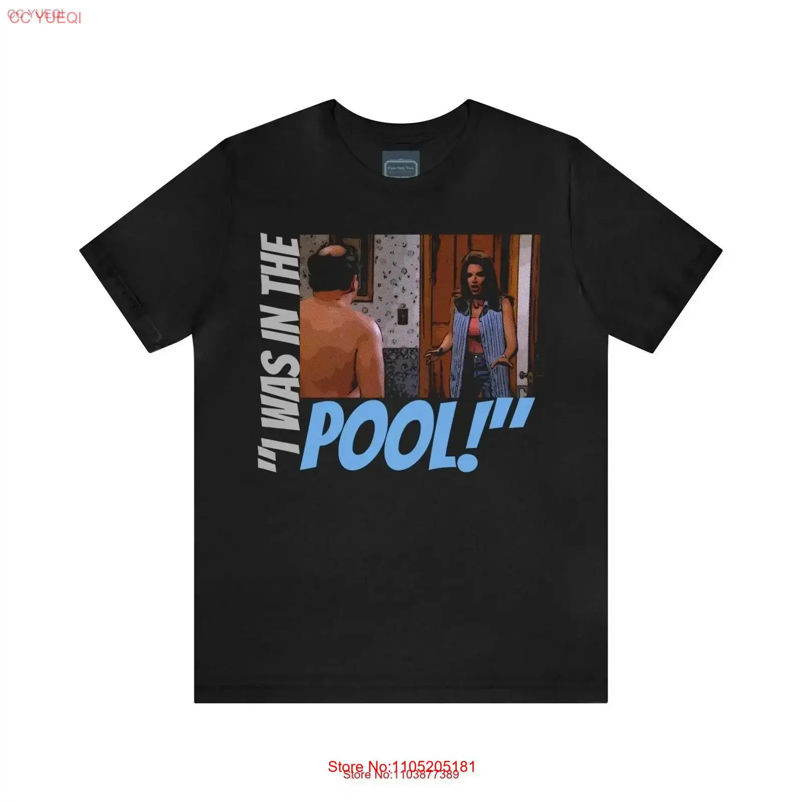 Kaos Jersey Seinfeld, kutipan  - Vintage Fashion Tv ulasan dan harga
