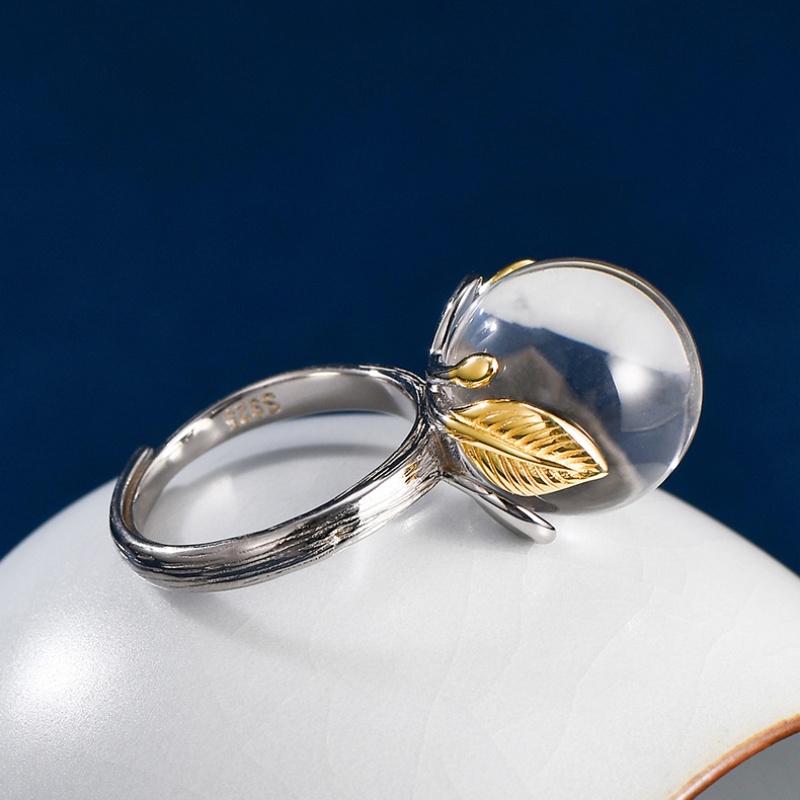 S925 cincin ornamen tangan bul - Vintage Fashion Ornaments ulasan dan harga