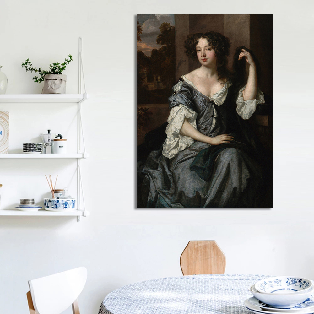 Poster Potret Wanita Renaisans - Vintage Fashion Prints For Wall ulasan dan harga