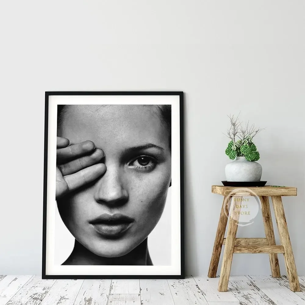 Vintage Seksi Supermodel Kate  - Vintage Fashion Prints For Wall ulasan dan harga