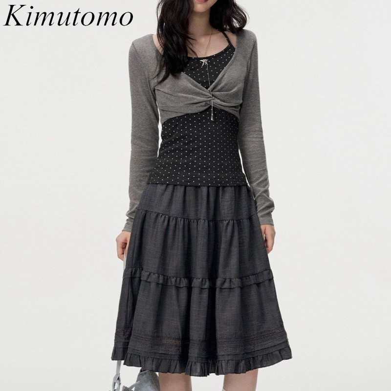 Kaos Wanita Kimutomo Lengan Pa - Vintage Fashion In 2026 ulasan dan harga