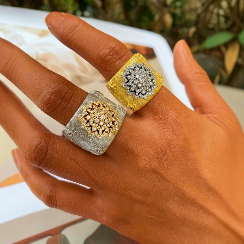 Set Cincin & Gelang Vintage Ch - Vintage Fashion Retro Outfit ulasan dan harga