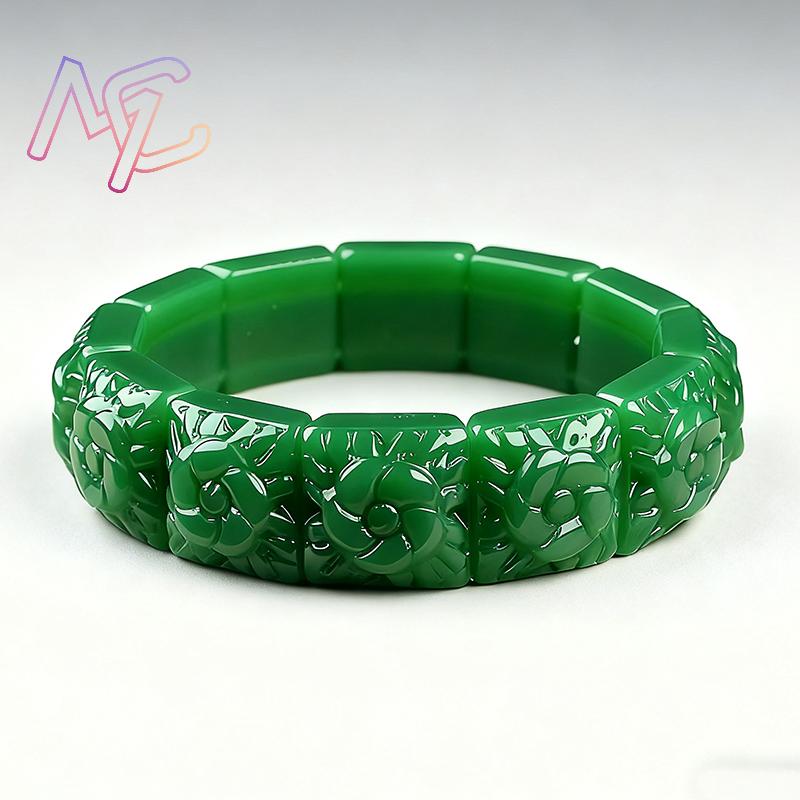 Gelang Bunga Giok Asli Desaine - Vintage Fashion Luxury ulasan dan harga