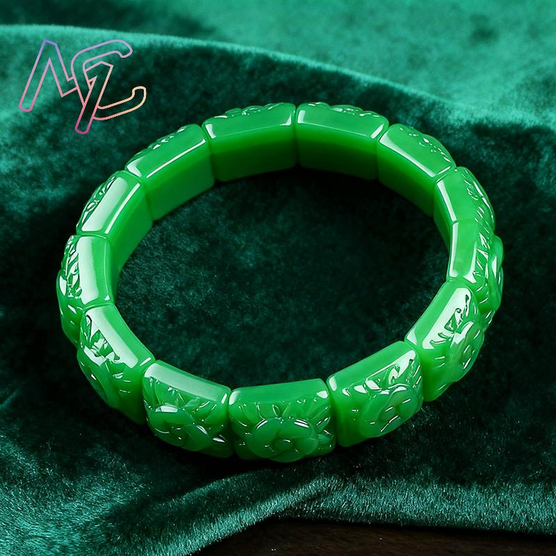 Gelang Bunga Giok Asli Desaine - Vintage Fashion Luxury ulasan dan harga