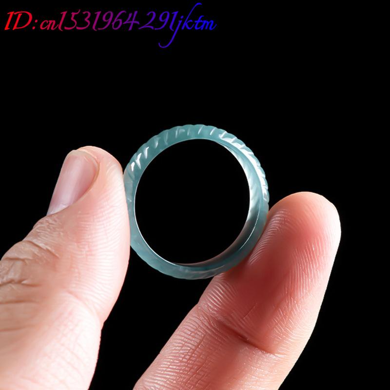 Cincin Giok Burma Asli Biru Me - Vintage Fashion Jewelry ulasan dan harga