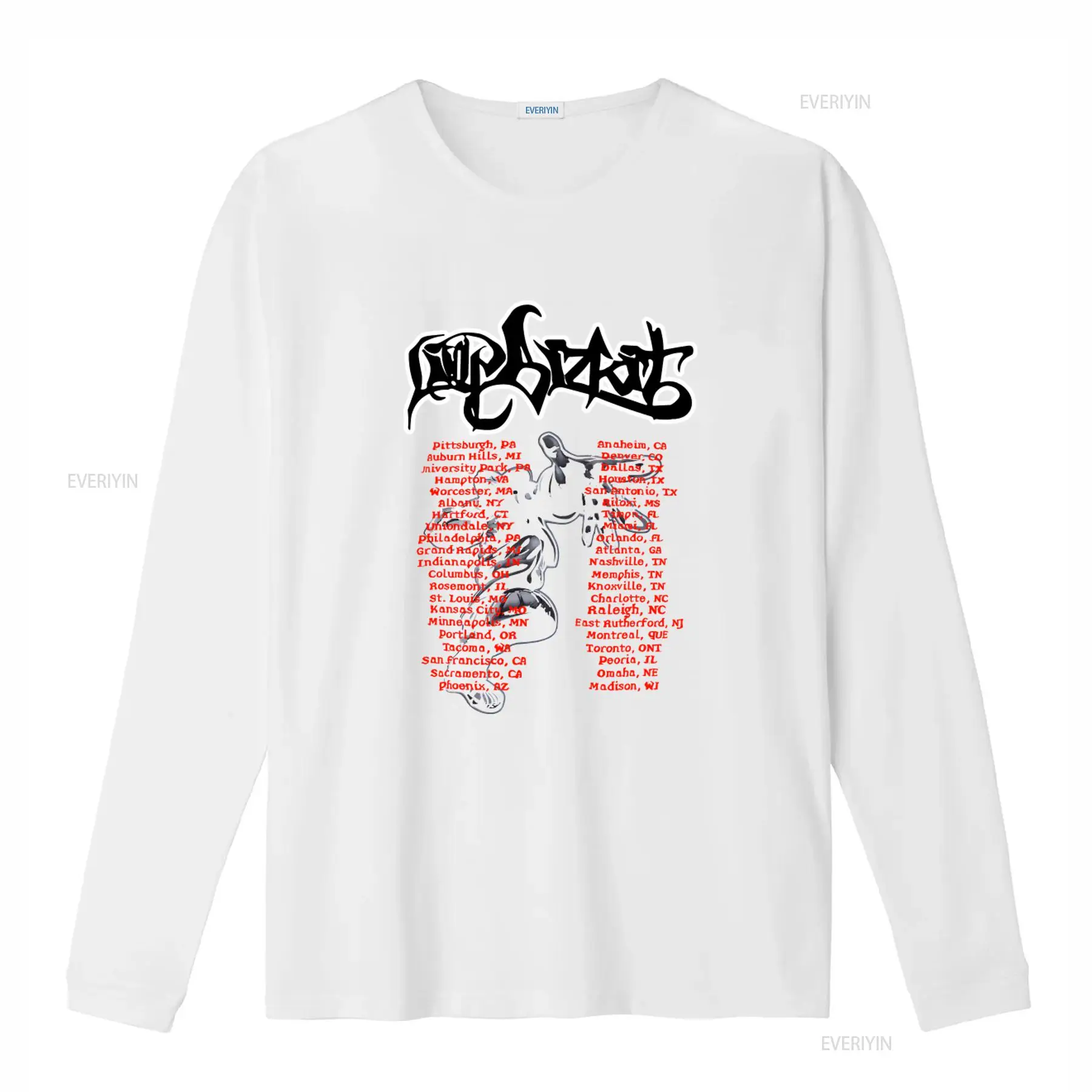 Kaos Katun Hitam Limp Bizkit B - Vintage Fashion Ideas ulasan dan harga