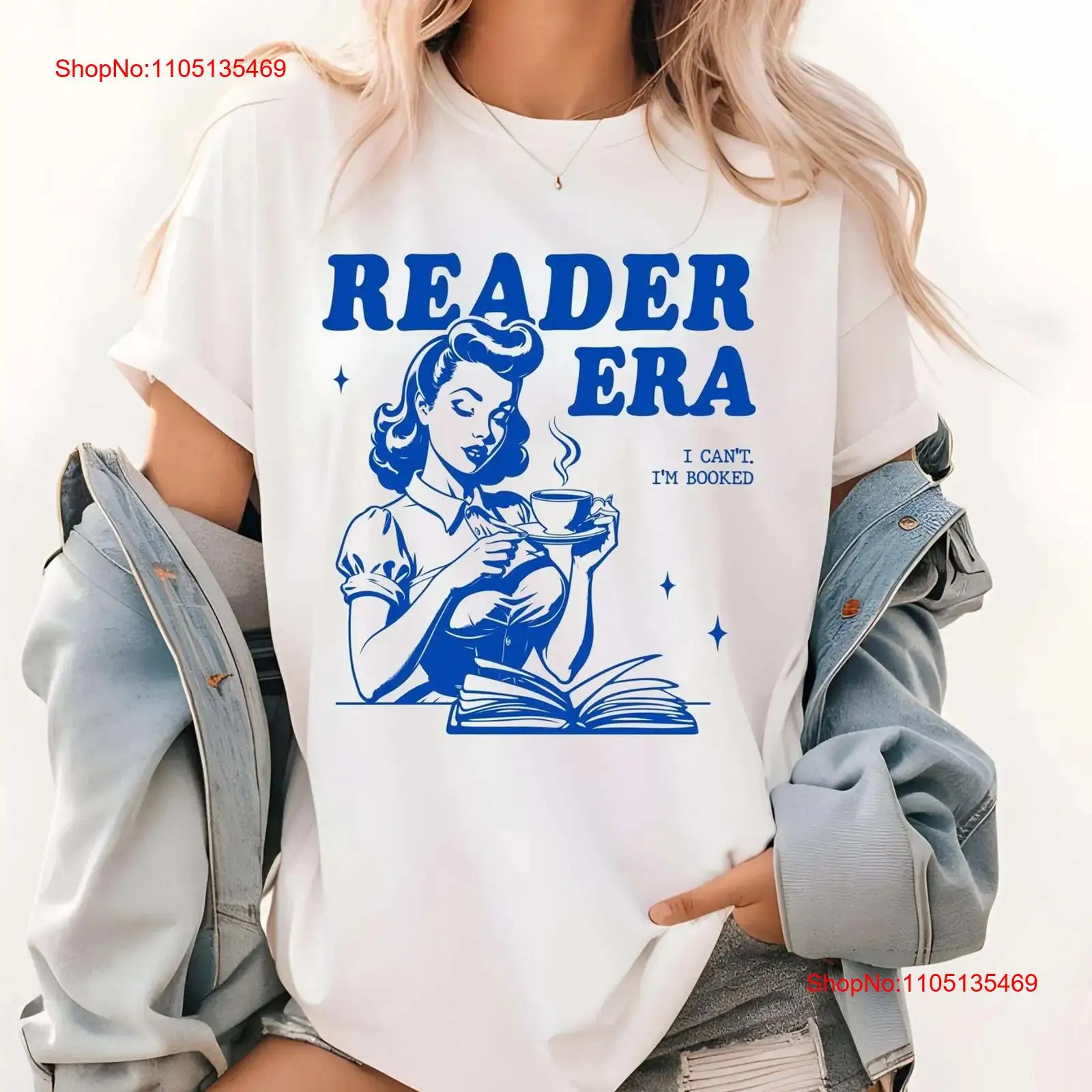 Kaos Reader Era Pecinta Buku u - Vintage Fashion Eras ulasan dan harga