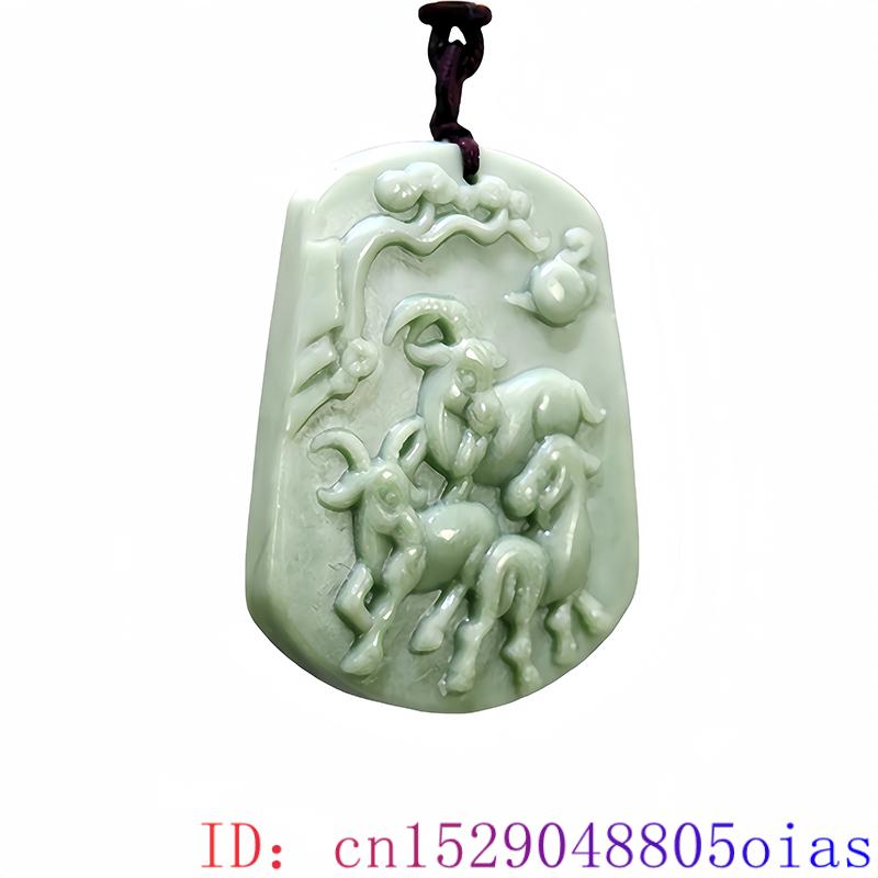Kalung liontin domba giok asli - Vintage Fashion Accessories ulasan dan harga