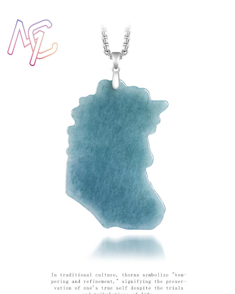 Kalung Liontin Imam Giok Myanm - Vintage Fashion Luxury ulasan dan harga