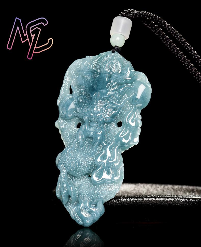 Kalung Liontin Naga Giok Myanm - Vintage Fashion Accessories ulasan dan harga