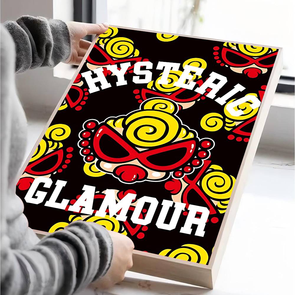 Mode Jepang H-Hysteric M-Mini  - Vintage Fashion Prints For Wall ulasan dan harga