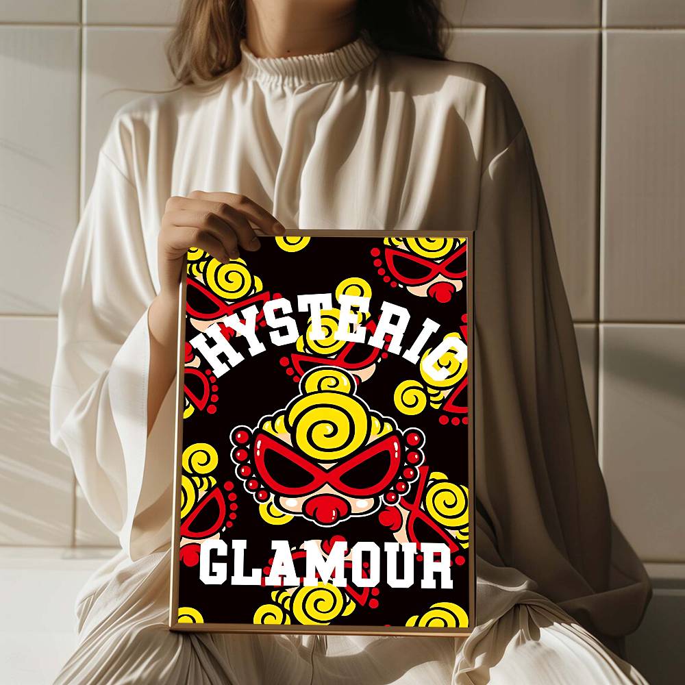 Mode Jepang H-Hysteric M-Mini  - Vintage Fashion Prints For Wall ulasan dan harga