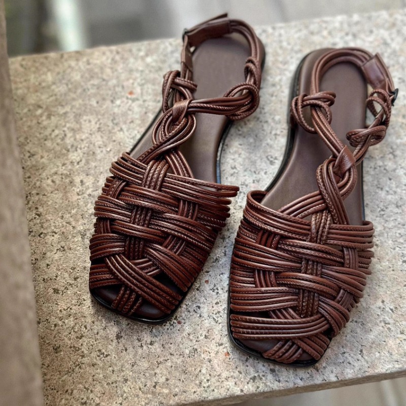 Sandal Romawi Vintage Anyaman  - Vintage Fashion In 2026 ulasan dan harga